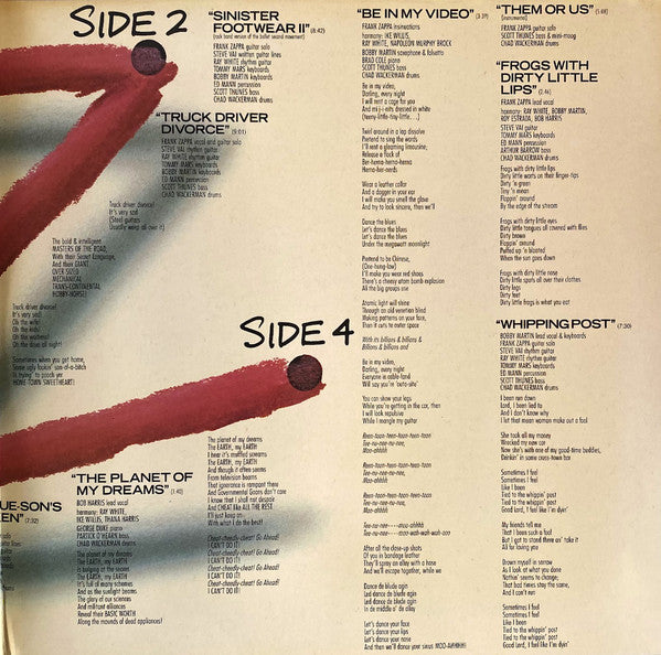 Zappa* : Them Or Us (2xLP, Album, Gat)