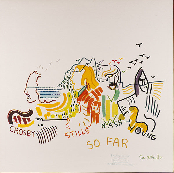 Crosby, Stills, Nash & Young : So Far (LP, Comp)