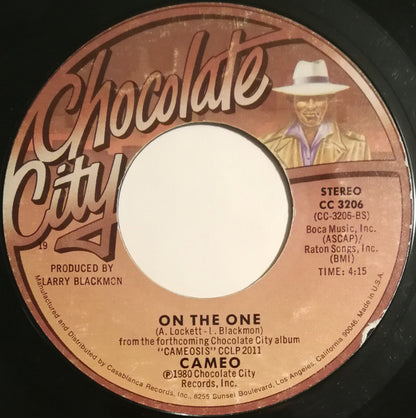 Cameo : We're Goin Out Tonight / On The One (7", Single, Styrene, 19)