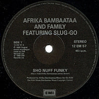 Afrika Bambaataa And Family* : Sho Nuff Funky (12")