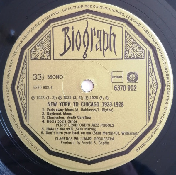 Various : New York To Chicago  (LP, Comp, RE)