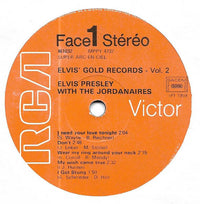 Elvis Presley : Elvis' Gold Records - Volume 2 (LP, Comp, RE)