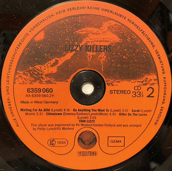 Thin Lizzy : Lizzy Killers (LP, Comp)