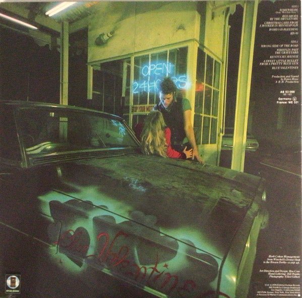 Tom Waits : Blue Valentine (LP, Album, RE, Gat)