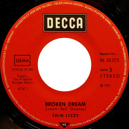 Thin Lizzy : Randolph's Tango (7", Single)