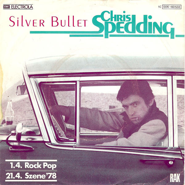 Chris Spedding : Silver Bullet (7", Single)