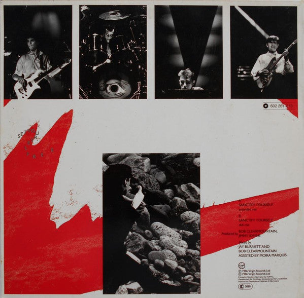 Simple Minds : Sanctify Yourself (Extended Mix) (12", Single)