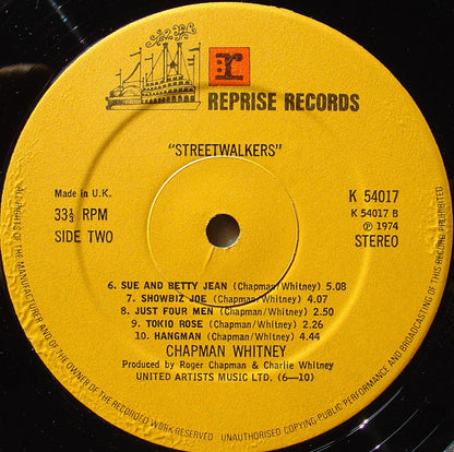 Chapman-Whitney : Streetwalkers (LP, Album)
