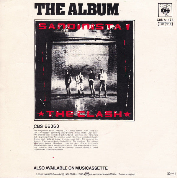 The Clash : The Magnificent Seven (Special Remix) (7", Single)