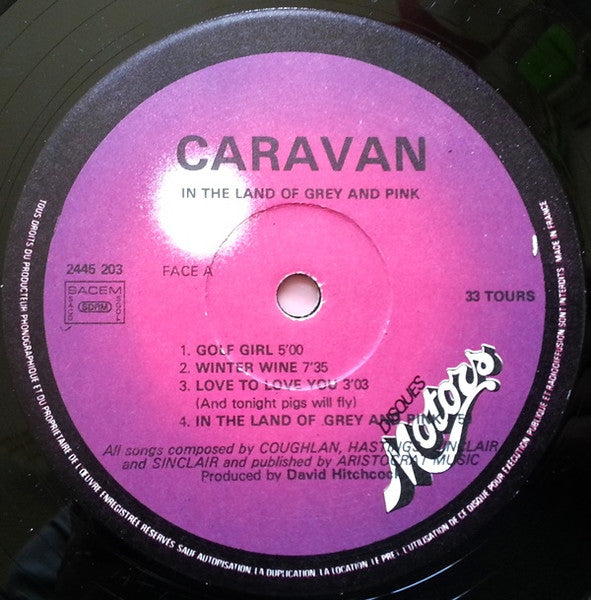 Caravan : In The Land Of Grey And Pink (LP, Album, RE)