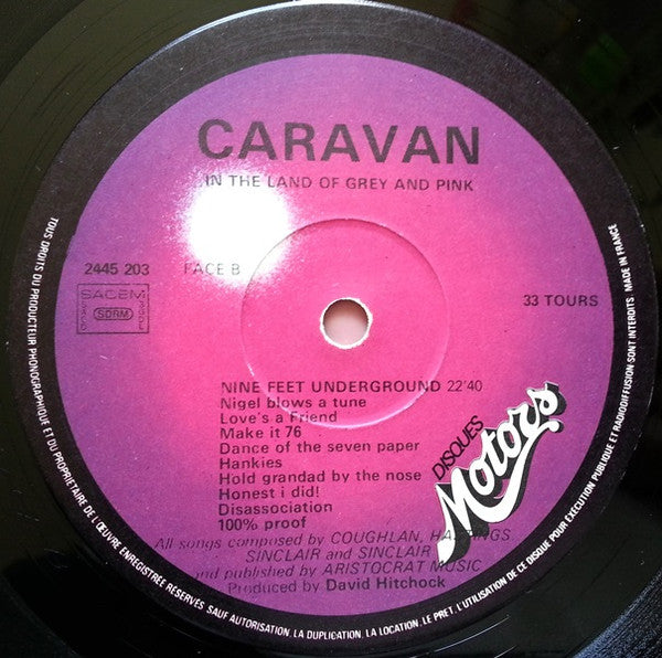 Caravan : In The Land Of Grey And Pink (LP, Album, RE)