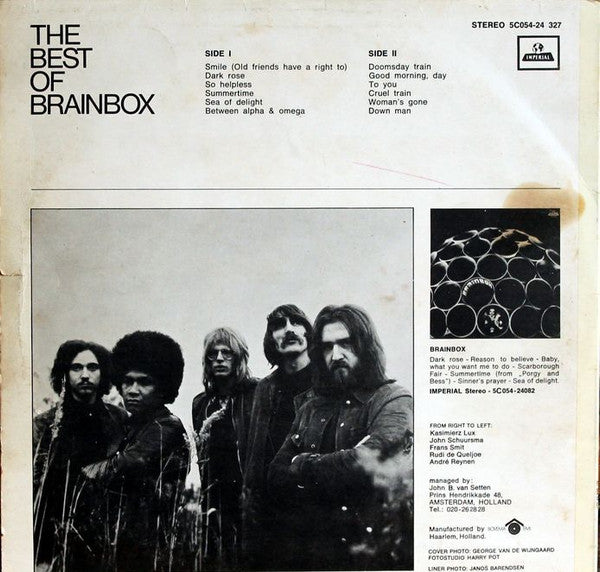 Brainbox (3) : The Best Of Brainbox (LP, Comp)
