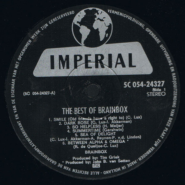 Brainbox (3) : The Best Of Brainbox (LP, Comp)