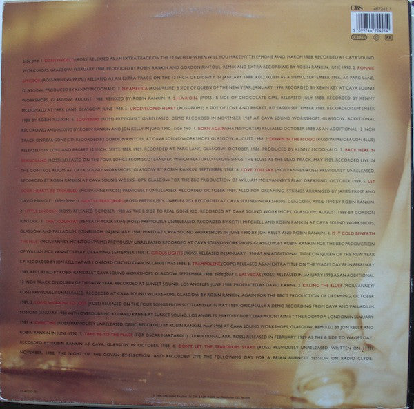 Deacon Blue : Ooh Las Vegas (2xLP, Comp)
