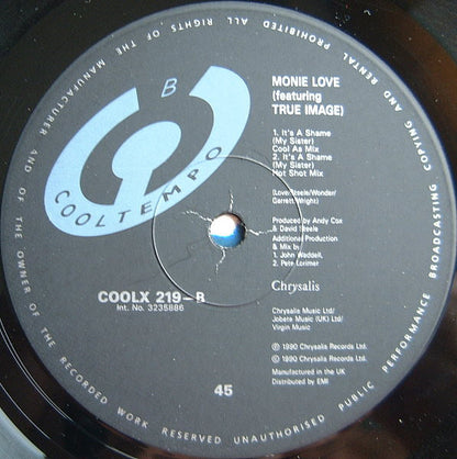 Monie Love Featuring True Image : It's A Shame (My Sister) (12")