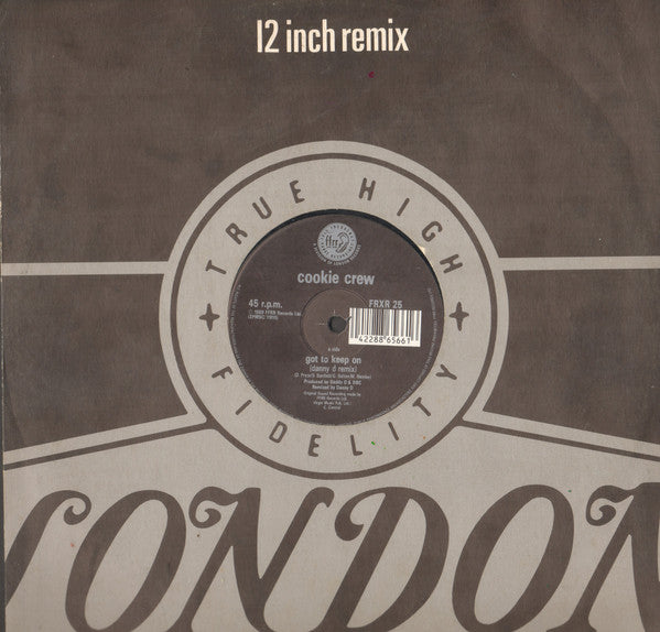 The Cookie Crew : Got To Keep On (Danny D Remix) (12", Ltd)