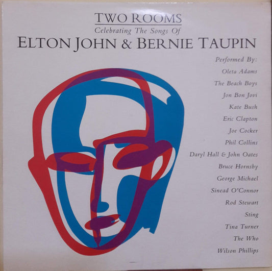 Various : Two Rooms - Celebrating The Songs Of Elton John & Bernie Taupin (2xLP, Album)