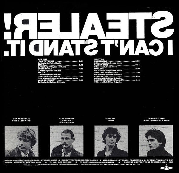 Stealer : I Can't Stand It (LP, Album)
