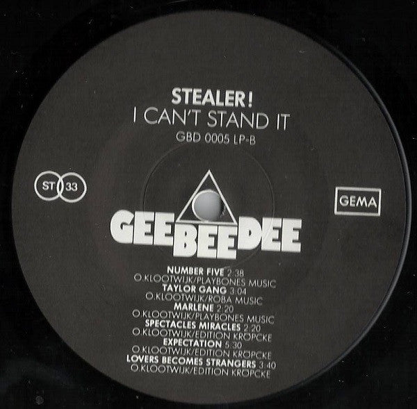 Stealer : I Can't Stand It (LP, Album)