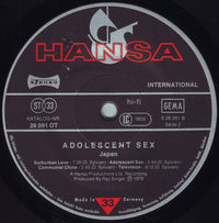 Japan : Adolescent Sex (LP, Album)