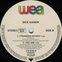 Nick Kamen : I Promised Myself (Independiente Mix) (12", Maxi)