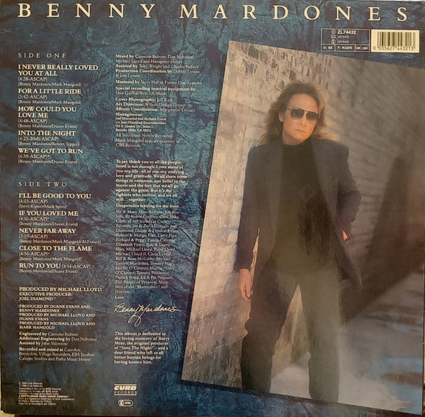 Benny Mardones : Benny Mardones (LP, Album)