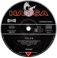 Telex : Twist A Saint Tropez (Long Version) (12", Single)