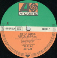 Sister Sledge : Lost In Music (12")