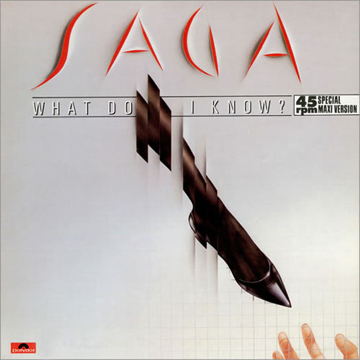 Saga (3) : What Do I Know? (12", Maxi)