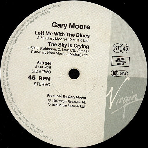 Gary Moore : Still Got The Blues (For You) (12")