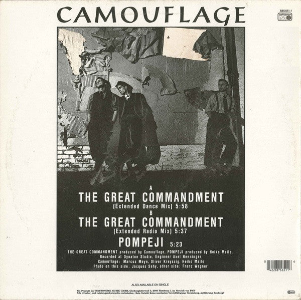 Camouflage : The Great Commandment (12", Maxi)