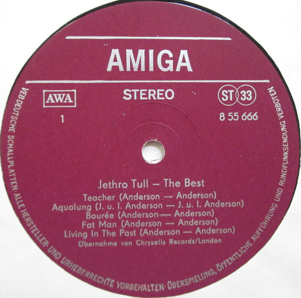 Jethro Tull : The Best (LP, Comp)