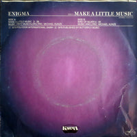 Enigma (12) : Make A Little Music (7", Single)