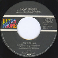 San Marino : Per Un Solo Momento (7", Single)