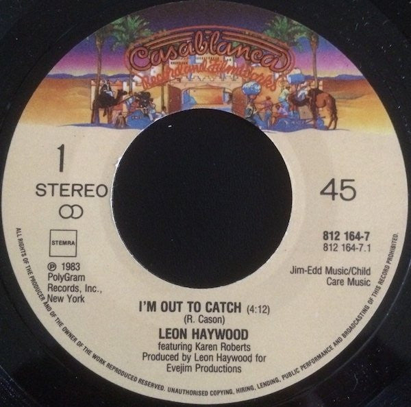 Leon Haywood : I'm Out To Catch (7")