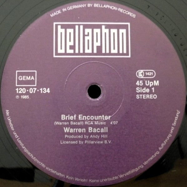 Warren Bacall : Brief Encounter (12", Maxi)