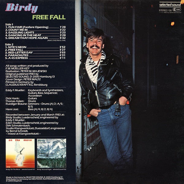 Birdy (3) : Free Fall (LP, Album)