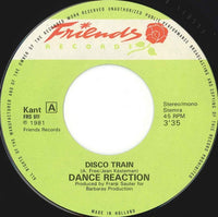 Dance Reaction : Disco Train (7", Single)