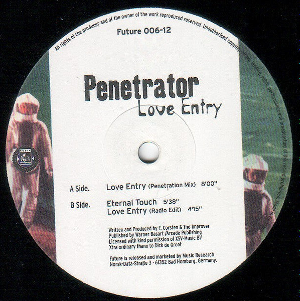 Penetrator : Love Entry (12")