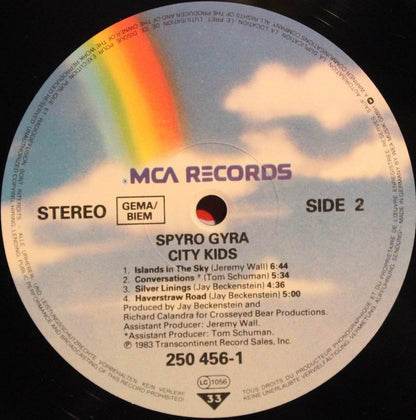 Spyro Gyra : City Kids (LP, Album, RP)