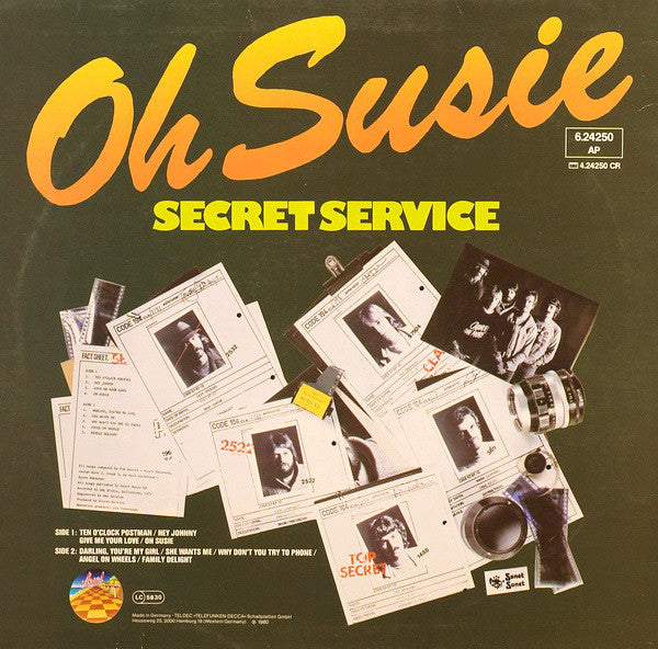 Secret Service : Oh Susie (LP, Album)