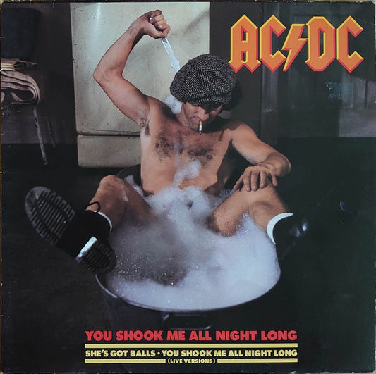 AC/DC : You Shook Me All Night Long (12", Maxi)
