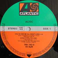 AC/DC : You Shook Me All Night Long (12", Maxi)