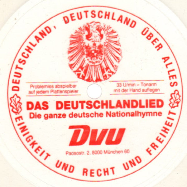Unknown Artist : Das Deutschlandlied (Flexi, 5½", S/Sided, Cle)