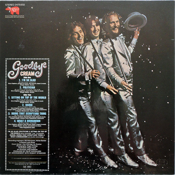 Cream (2) : Goodbye (LP, Album, RE)
