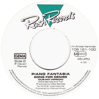 Piano Fantasia : Song For Denise (7", Single)