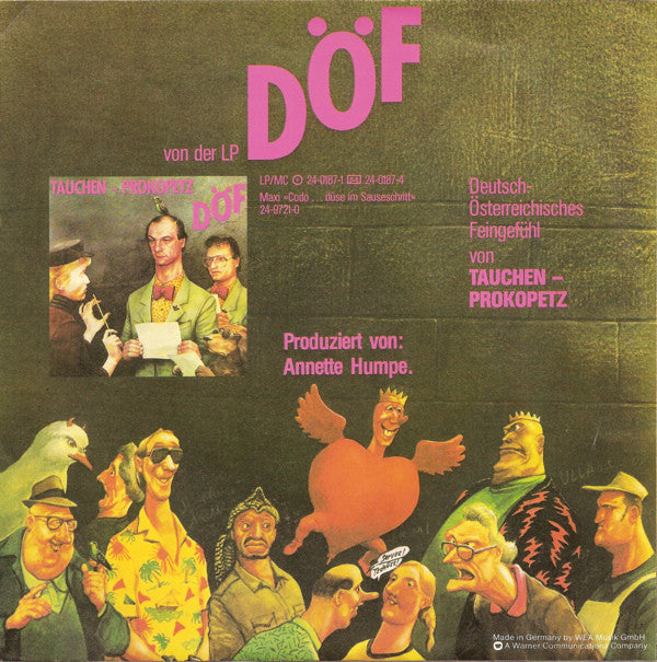 Tauchen - Prokopetz*, DÖF : Codo (... Düse Im Sauseschritt) (7", Single, EMI)