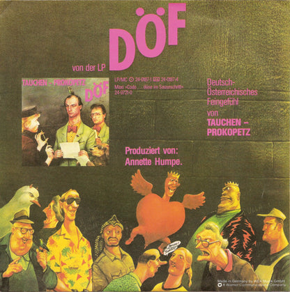 Tauchen - Prokopetz*, DÖF : Codo (... Düse Im Sauseschritt) (7", Single, EMI)
