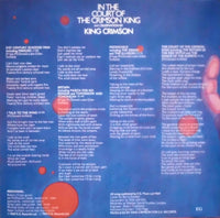 King Crimson : In The Court Of The Crimson King (An Observation By King Crimson) (LP, Album, RE, Gat)