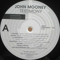 John Mooney : Testimony (LP, Album, Ltd, 180)